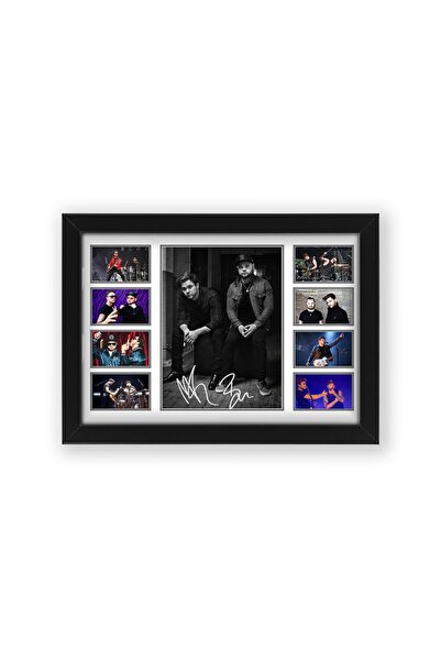 ALAYRA International Alayra Framed Royal Blood Signed Poster Print- Limited E...