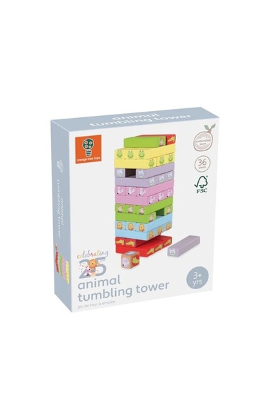 Orange Tree Toys Turn Instabil cu animale,