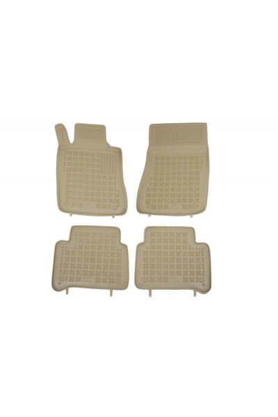 Angels Auto Presuri Auto Bej din Cauciuc compatibile cu Mercedes W211 E-Class...