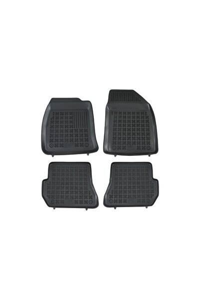 Angels Auto Covorase Presuri Auto Negru din Cauciuc compatibile cu Ford Fiest...