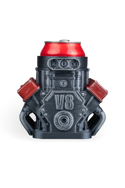 3dlink Suport pentru doze de 0.33L în formă de motor V8