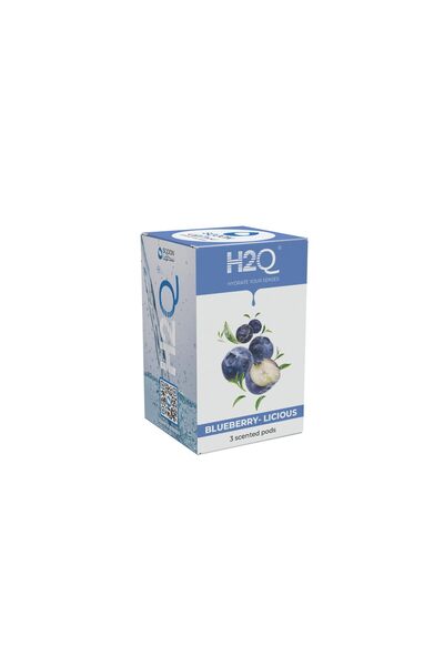 H2Q Flavor Scented Pods, 3-Pack, Refill Pods for Water Bottles, Sugar-Free, 0 Calorie, Air-Scent Hydration, Compatible with all Bottle Types, for Kids & Adults