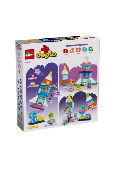 LEGO 10422 DUPLO 3in1 Space Shuttle Adventure