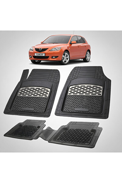TEAMCAR Covorașe auto compatibile Mazda 3 BK Hatchback 2003-2009 |   Argint