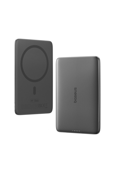 Baseus Power Bank PicoGo AM41 (P1007680C123-00) - Cablu USB-C 60W inclus, Mag...