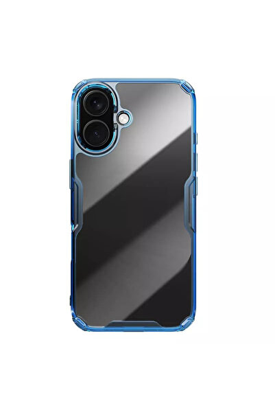 Stef's Cat Husa pentru iPhone 16 Plus, Stef's Cat, Nature TPU Pro Case, albastru