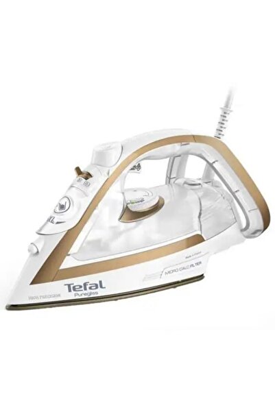 TEFAL Puregliss FV8042E0 Σίδερο, 2900W, 270g/min, 270ml, Πλάκα Durilium AirGl...