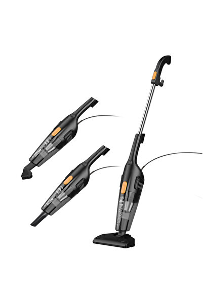 Deerma - Corded Vacuum Cleaner (DX115C) - Dry, 2in1, 3-layer Dust Filter Syst...