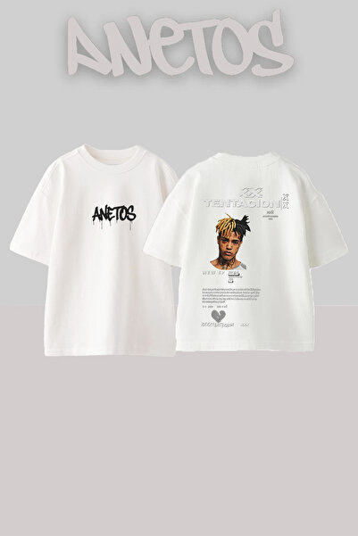 Anetos Μπλουζάκι Xxxtentacion με σχέδιο στον πίσω μέρος, εμπριμέ, βαμβακερό, ...