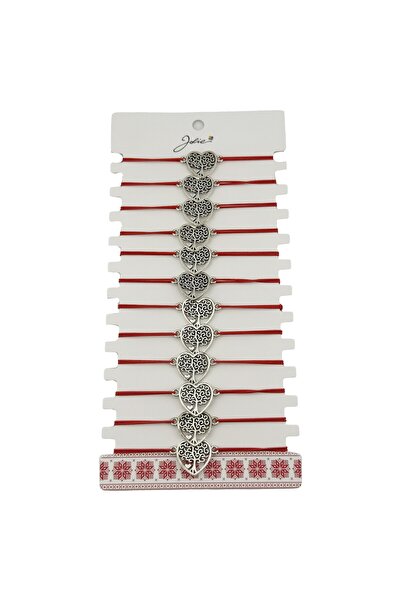 OEM Bratara delicata Martisor pentru femei, Pandativ De culoare argintie otel...