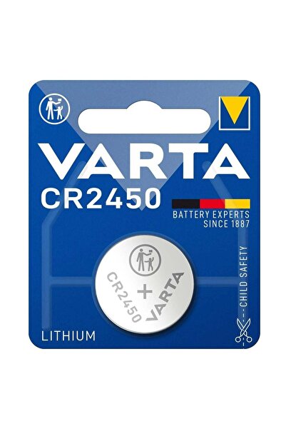 Varta CR2450 3V Lithium Tekli Paket Pil