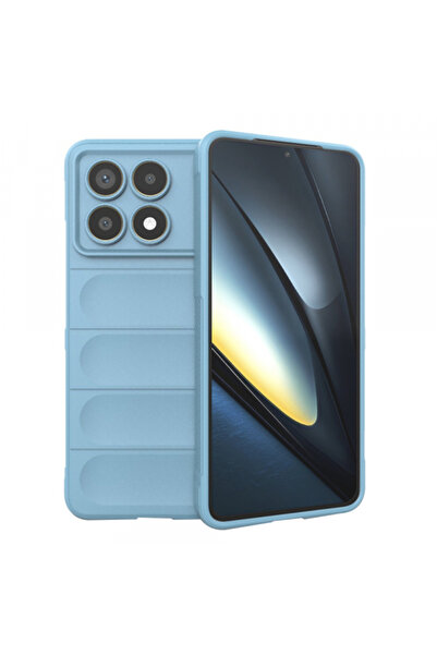 Stef's Cat Husa pentru Xiaomi Poco F6 Pro, Stef's Cat, Magic Shield, Bleu