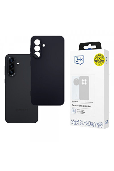 3MK Husa pentru Samsung Galaxy A56 A566, 3MK, Neagra Mata