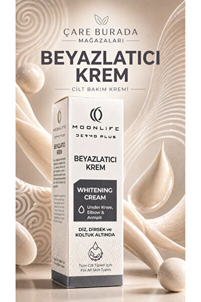 Çare Burada Moonlife - Beyazlatmaya Yardımcı Krem 100 Ml (Diz & Dirsek & Kolt...