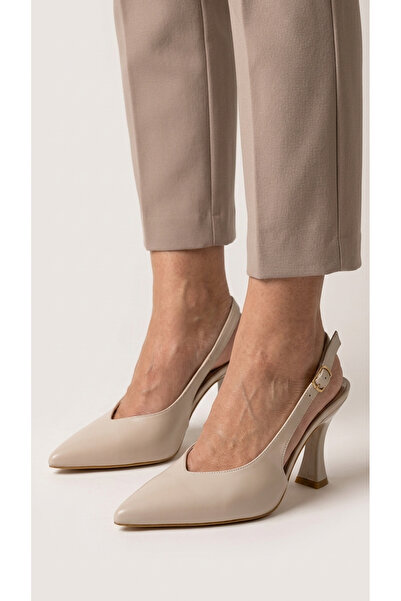 Lal Shoes & Bags Kadupul Γυναικεία παπούτσια με ανοιχτή πλάτη και μυτερή μύτη...