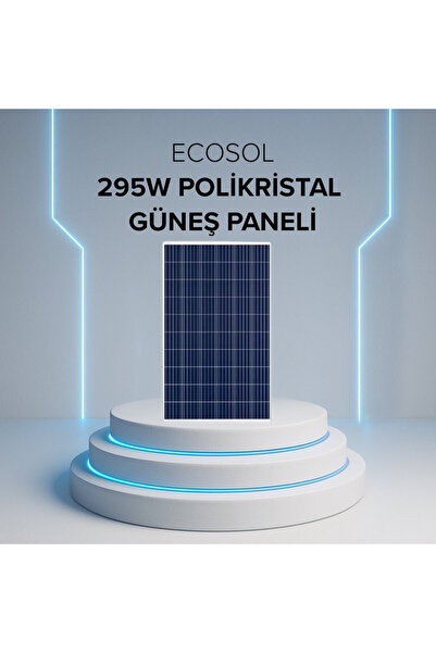 Ecosol 295W POLİKRİSTAL GÜNEŞ PANELİ
