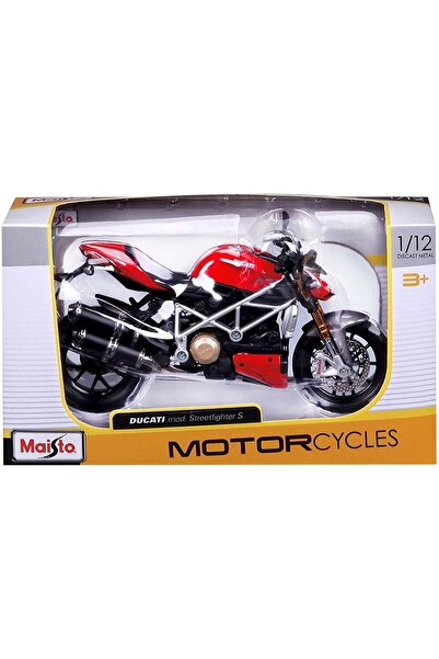 Maisto Motocicleta Maisto, Ducati Mod Streetfighter, 1:12