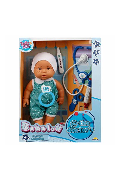 Dollz'n More Baby doll, Dollz n More, Baby at the doctor, 35 cm, green