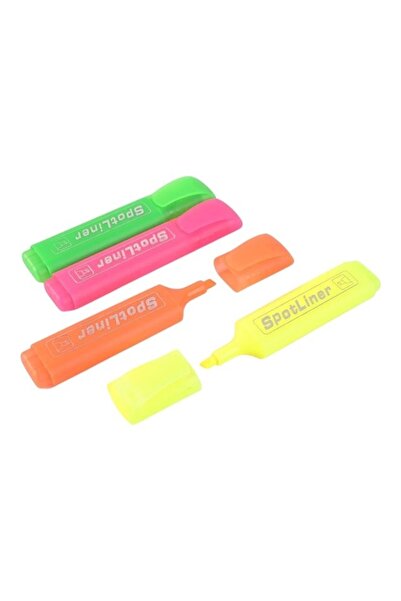 E-ANAMAG Set 2 markere evidentiatoare, neon, galben