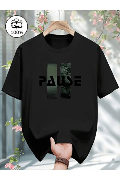 Lider Leather Μπλουζάκι με στάμπα. Κοντομάνικο μπλουζάκι για καλοκαίρι και άν...