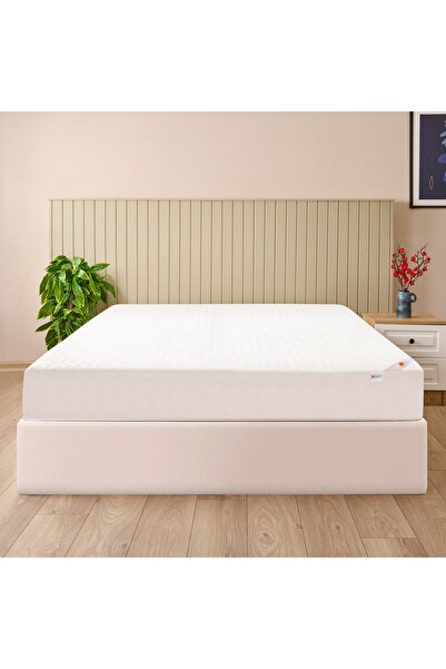 Empressco Serinletici Çift Kişilik Soft Fitted Alez Beyaz 160x200 cm