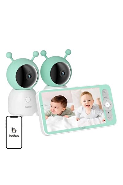 BOIFUN 6T Ηλεκτρονική Βρεφική Κάμερα με 2 Κάμερες