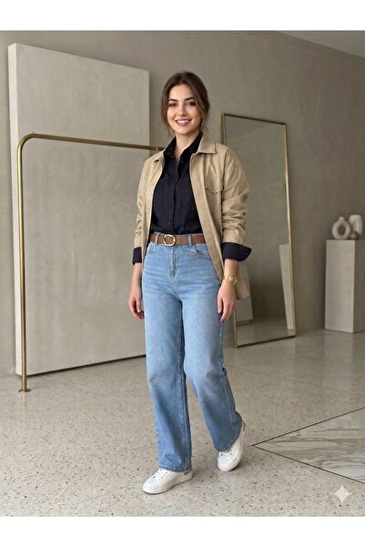 HACKER DENIM palazzo kot pantolon 754