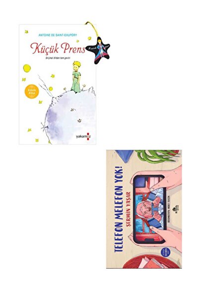Yakamoz Yayınları 2 Kitap. Küçük Prens+Telefon Melefon Yok!