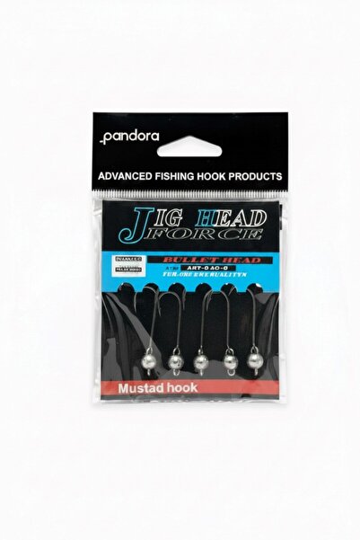 PANDORA BALIKÇILIK Pandora Alliace Mh Jig Head 3.5g Mustad İğne Mafsallı Hare...