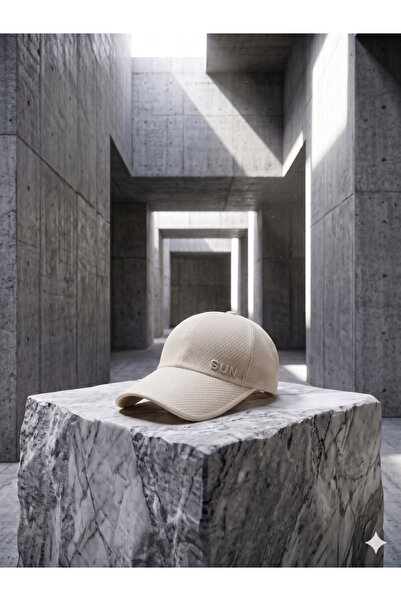PIECE SIGNATURE Micro Hat with Long Visor, Full Mesh, for Women and Men