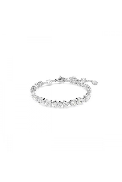 Swarovski Mesmera Bileklik Karişik Kesim Beyaz Rodyum Kaplama STD