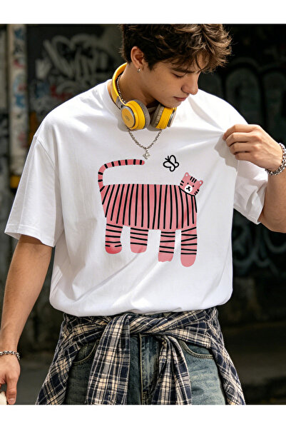 bolivia's Graphic Print Drop Shoulder T-shirt, Short Sleeve Crew Neck Casual ...
