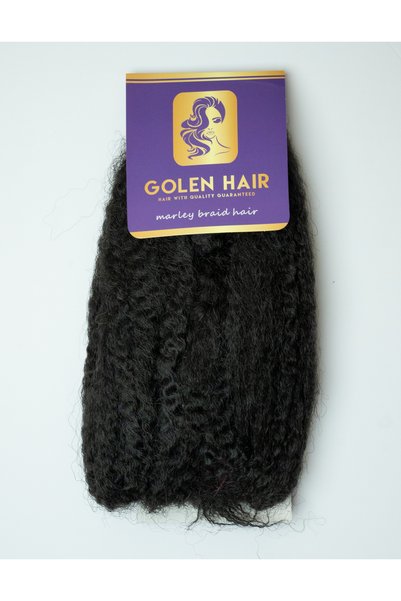 GOLEN Hair Marley Kinky Twist -Afro Marley Twist Hair Extensions for Marley Kinky Hairstyles | Soft Marley Afro Twist Hair for Braiding & Crochet