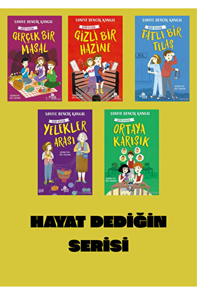 Kronik Kitap HAYAT DEDİĞİN SERİSİ ÇOCUK KİTABI 5 KİTAP MÜTHİŞ SET GERÇEK BİR ...