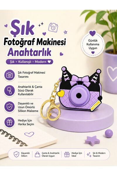Miona Fotoğraf Makineli Mini Anahtarlık