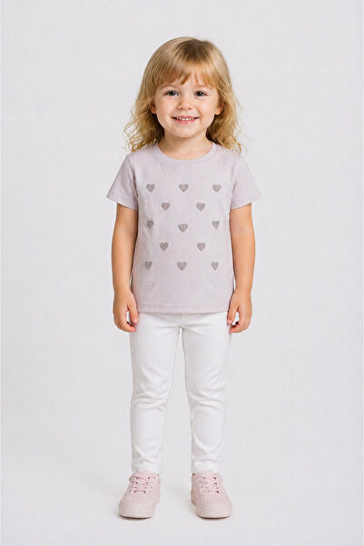 Yale Kids 3-8 Years Old Girls' T-Shirt 95% Cotton