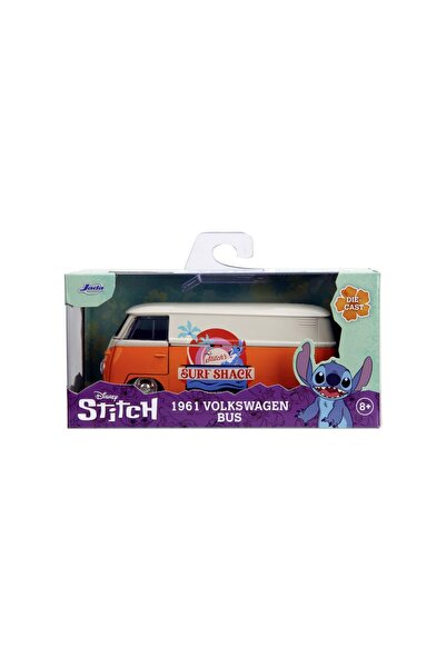 Simba Jada Disney Stitch Autobuz Metalic Volkswagen 1961 Scară 1 la 32