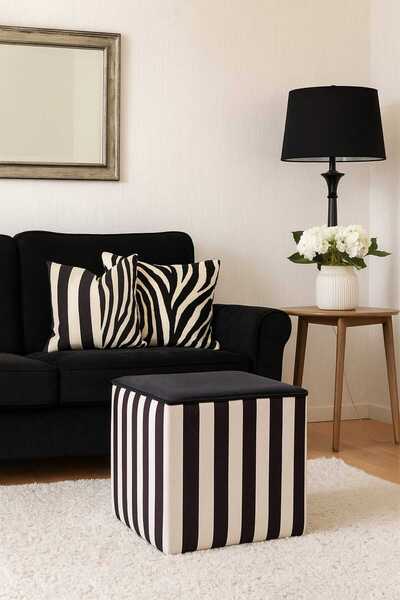 elissa home LİSA KÜP PUF