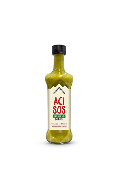 KUZEYİN SIRLARI Jalapeno Biberli Acı Sos (100 ml)
