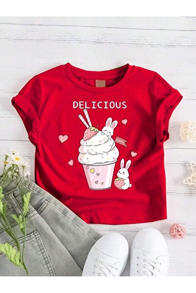 SVART WEAR Tricou cu mânecă scurtă pentru copii și adolescenți, 100% bumbac, ...