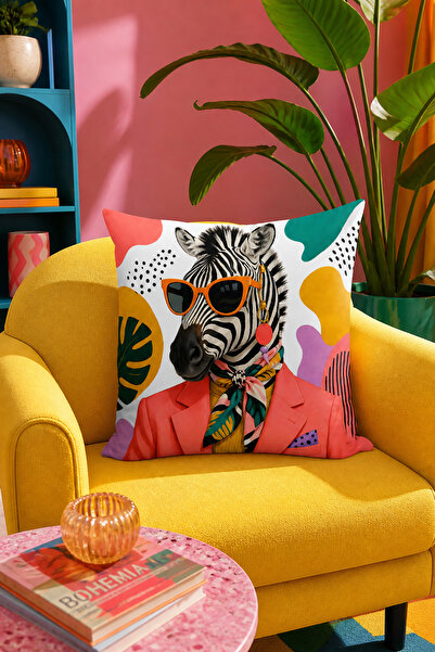 Bertille Home Pop Art serija dvostrano digitalno štampana navlaka za jastuk