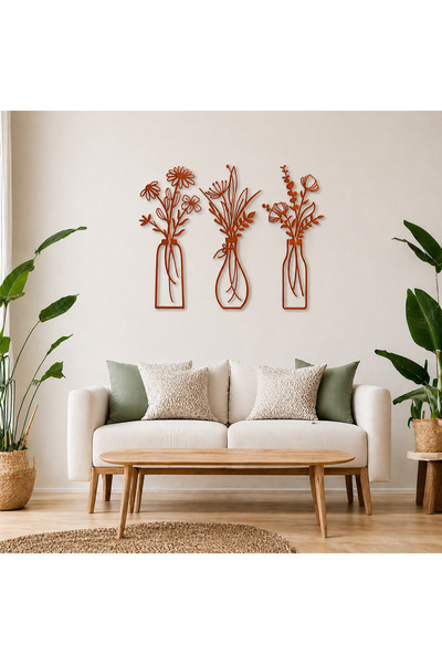 UYART HOME Modern Metal Duvar Tablosu | Salon & Ofis Duvar Dekoru | Premium M...