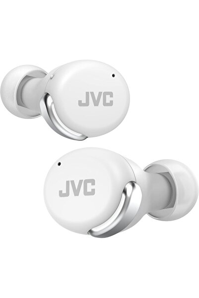 JVC HA-Z330T-W - Kompakt Gerçek Kablosuz Kulaklık, Aktif Gürültü Önleme, Düşü...