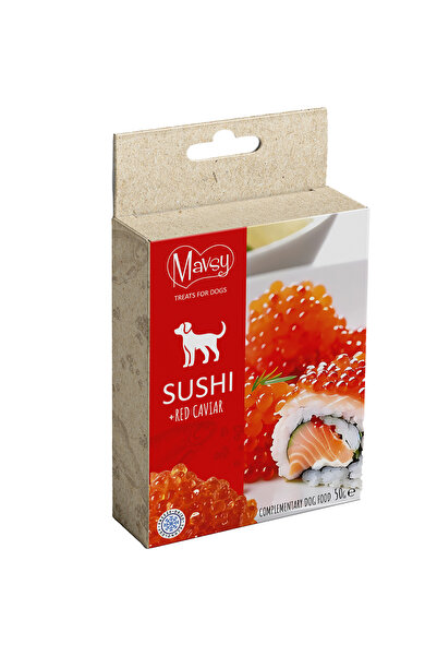 Mavsy treats Kırmızı Havyarlı Sushi Ödül Maması