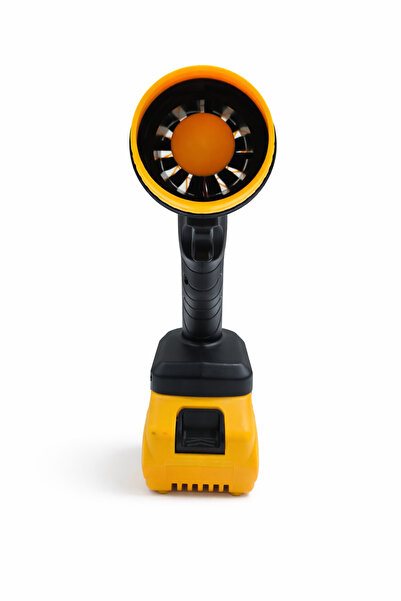 TelkurTeknoloji 48V Turbo Hava Üfleyici Fan | Ultra Güçlü Yaprak & Araç Kurut...