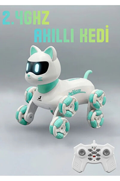 ByCaretta Neocat Robot Kedi Yeşil