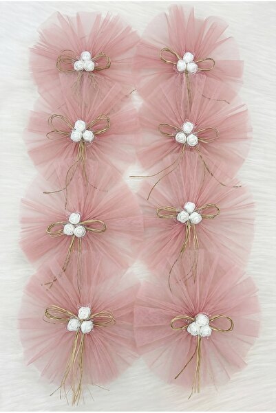 ZEYMERADE Powder Pink Bundle Ornament, Bride Groom Dowry Wedding Engagement C...