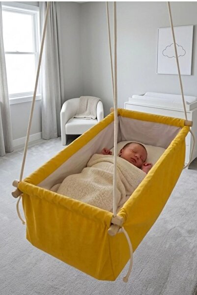 Svava Ergonomik Hamak Beşik – Doğal Sallanan Çingene Beşiği