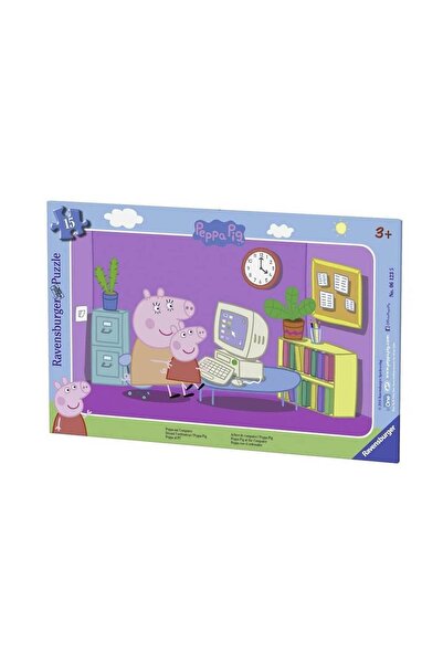 John Hellas Ravensburger Παζλ Καρτέλα 15 Τεμ. Πέππα Το Γουρουνάκι 06123