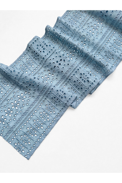 Naz Atölye Fisto 1 Metre İşleme Eni 22 cm Şerit Dantel Güpür